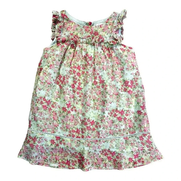 baby GAP | Floral Sleeveless Dress (3T) - Picture 1 of 7